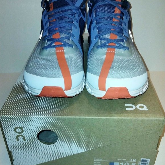 On Running Cloudflow Men's Shoes Lake/Flare - Picture 3 of 4